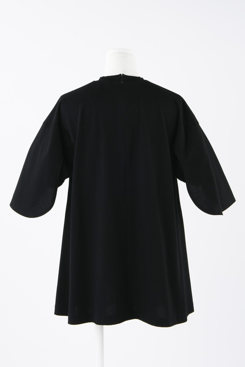 【エンフォルド/ENFOLD】のシルケット天竺 ダブルスリーブ T/SH Tシャツ 人気、トレンドファッション・服の通販 founy(ファニー) ファッション Fashion レディースファッション Fashion for Women トップス・カットソー Cut & Sew Tops シャツ・ブラウス・オフィスカジュアル Elegant Blouses & Button-Ups ロングTシャツ・Tシャツ Longline T-Shirts & Tees カットソー・ベーシックTシャツ Cut-and-Sewn Tops / Stretch Tees & Basics カットソー Cut and Sewn Top ショート Short, Short Length シルケット Silket, Silky Cotton スリーブ Sleeve, Long Sleeve / Short Sleeve ダブル Double, Double-Breasted ワイド Wide, Wide Fit エレガント 上品 Elegant 半袖 Short Sleeve, Half Sleeve other-3|ID: prp329100003885547 ipo3291000000036415374