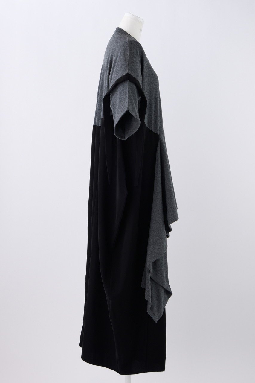 【エンフォルド/ENFOLD】のニット×PEコンビ DRS/ドレス 人気、トレンドファッション・服の通販 founy(ファニー) 　ファッション　Fashion　レディースファッション　WOMEN　ワンピース　Dress　ドレス　Party Dresses　チュニック　Tunic　コンビ　Combination　チュニック　Tunic　ドレス　Dress　ミックス　Mix　ロング　Long　エレガント 上品　Elegant　other-4|ID: prp329100003885550 ipo3291000000031376893