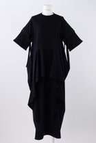 【エンフォルド/ENFOLD】のニット×PEコンビ DRS/ドレス ブラック|ID: prp329100003885550 ipo3291000000036672103
