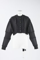 【エンフォルド/ENFOLD】のANGEL YARN Wave C/D カーディガン 人気、トレンドファッション・服の通販 founy(ファニー) ファッション Fashion レディースファッション Fashion for Women トップス・カットソー Cut & Sew Tops ニット Knit Tops & Sweaters カーディガン・羽織り Layered Style Cardigans 2024年 2024 2024春夏・S/S Spring/Summer 2024 SS24 カーディガン Cardigan, Knitwear ショート Short, Short Length 夏 Summer S/S・春夏 SS, Spring/Summer, Warm Season 羽織 Haori, Light Jacket 軽量 Lightweight, Ultra Light thumbnail ダークグレー|ID: prp329100003885551 ipo3291000000032949614