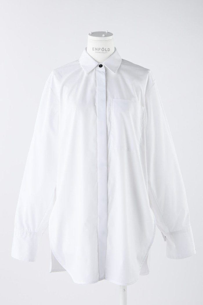 【エンフォルド/ENFOLD】のC/PEブロード 立体スリーブ SH/シャツ インテリア・キッズ・メンズ・レディースファッション・服の通販 founy(ファニー) https://founy.com/ ファッション Fashion レディースファッション Fashion for Women トップス・カットソー Cut & Sew Tops シャツ・ブラウス・オフィスカジュアル Elegant Blouses & Button-Ups オケージョン Occasion Wear スリーブ Sleeve, Long Sleeve / Short Sleeve ブロード Broadcloth, Fine Cotton ベーシック Basic, Essential ロング Long, Long-Length |ID: prp329100003885553 ipo3291000000036401745