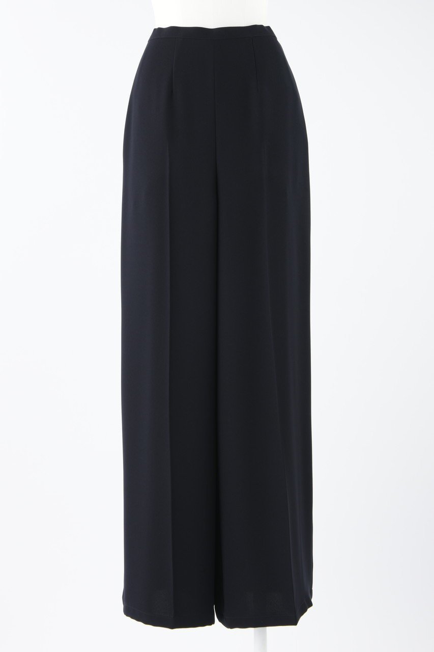 【エンフォルド/ENFOLD】のPEツイル センタープレスゴムワイド TR/トラウザー・パンツ インテリア・キッズ・メンズ・レディースファッション・服の通販 founy(ファニー) 　ファッション　Fashion　レディースファッション　Fashion for Women　パンツ　Pants & Trousers　とろみ　Fluid, Flowy Fabric　オケージョン　Occasion Wear　ツイル　Twist, Twisted Detail　トレンド　Trend, Trending Now　ワイド　Wide, Wide Fit　エレガント 上品　Elegant　人気　Popular, Best Seller　定番　Standard, Basic Item　ダークネイビー|ID: prp329100003885554 ipo3291000000032821080