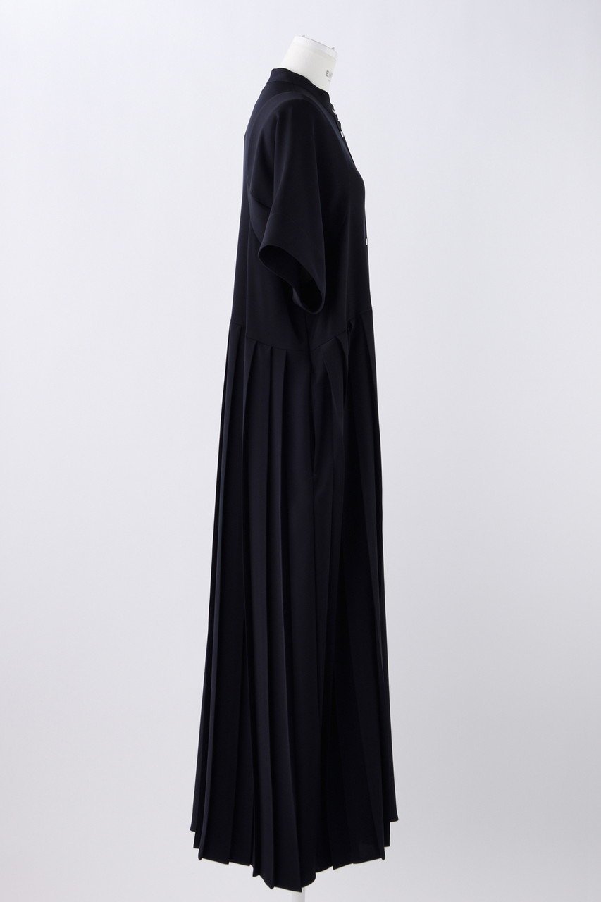 【エンフォルド/ENFOLD】のPEツイル アシンメプリーツ DRS/ドレス・ワンピース 人気、トレンドファッション・服の通販 founy(ファニー) 　ファッション　Fashion　レディースファッション　Fashion for Women　ワンピース　Dresses　フォーマル・パーティードレス・結婚式用ドレス　Elegant & Casual Dresses　チュニック　Tunic Tops & Dresses　とろみ　Fluid, Flowy Fabric　スプリング　Spring, Spring Collection　チュニック　Tunic, Long Top　ツイル　Twist, Twisted Detail　ドレス　Dress, One-Piece　プリーツ　Pleats, Pleated　ロング　Long, Long-Length　エレガント 上品　Elegant　人気　Popular, Best Seller　定番　Standard, Basic Item　other-4|ID: prp329100003885555 ipo3291000000032922082