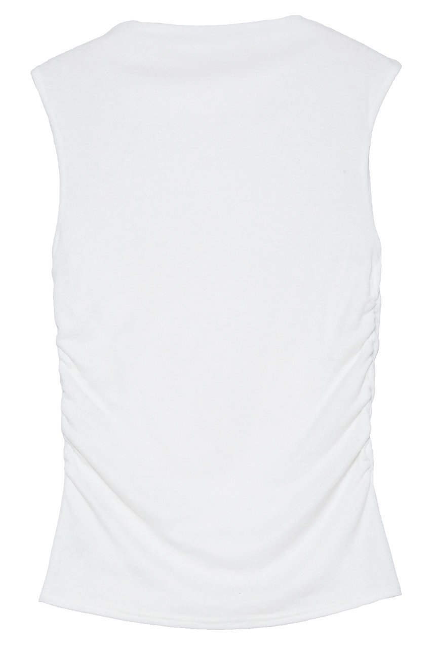 【イリスフォーセブン/IRIS 47】のプリーツタンクトップス 人気、トレンドファッション・服の通販 founy(ファニー) 　ファッション　Fashion　レディースファッション　Fashion for Women　トップス・カットソー　Cut & Sew Tops　キャミソール&ノースリーブ　Camisoles & Sleeveless Tops　シャツ・ブラウス・オフィスカジュアル　Elegant Blouses & Button-Ups　ロングTシャツ・Tシャツ　Longline T-Shirts & Tees　カットソー・ベーシックTシャツ　Cut-and-Sewn Tops / Stretch Tees & Basics　なめらか　Smooth, Silky Texture　カットソー　Cut and Sewn Top　キャミソール　Camisole, Spaghetti Strap Top　ジュエリー　Jewelry, Accessories　タンク　Tank Top, Sleeveless Top　デニム　Denim, Jeans Material　エレガント 上品　Elegant　再入荷　Restock / Back in Stock　other-2|ID: prp329100003885570 ipo3291000000032932793