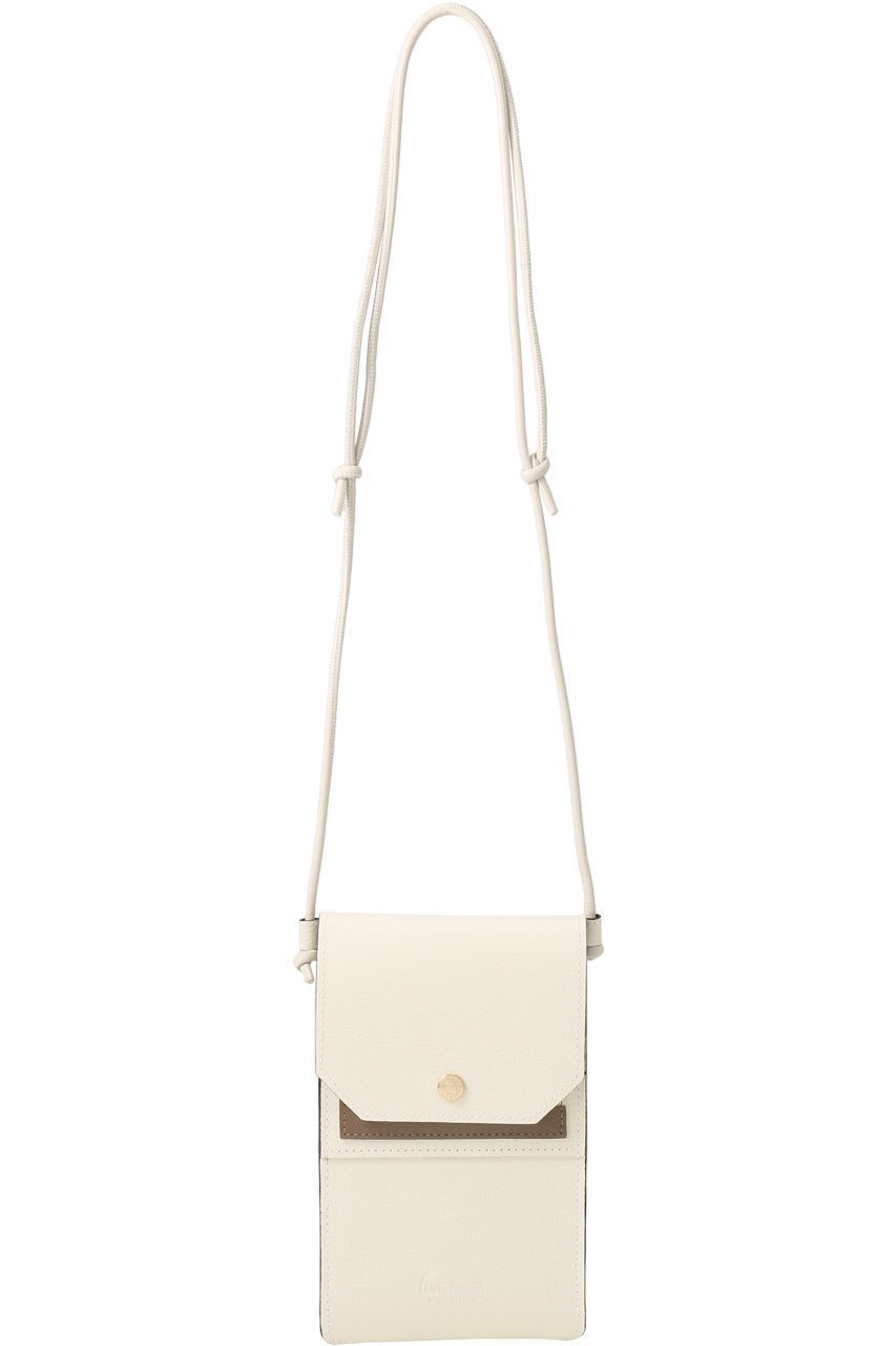 【ラルコバレーノ/L'arcobaleno】のフラップショルダーウォレット インテリア・キッズ・メンズ・レディースファッション・服の通販 founy(ファニー) 　ファッション　Fashion　レディースファッション　Fashion for Women　ユニセックス　Unisex, Genderless　コイン　Coin, Coin Design　ショルダー　Shoulder, Shoulder Strap　フラップ　Flap, Flap Pocket　ポケット　Pocket, Pocket Detail　ポシェット　Pochette, Mini Bag　ポーチ　Pouch, Small Case　ロング　Long, Long-Length　人気　Popular, Best Seller　財布　Wallet, Purse　ホワイト×グレー|ID: prp329100003887977 ipo3291000000036035273