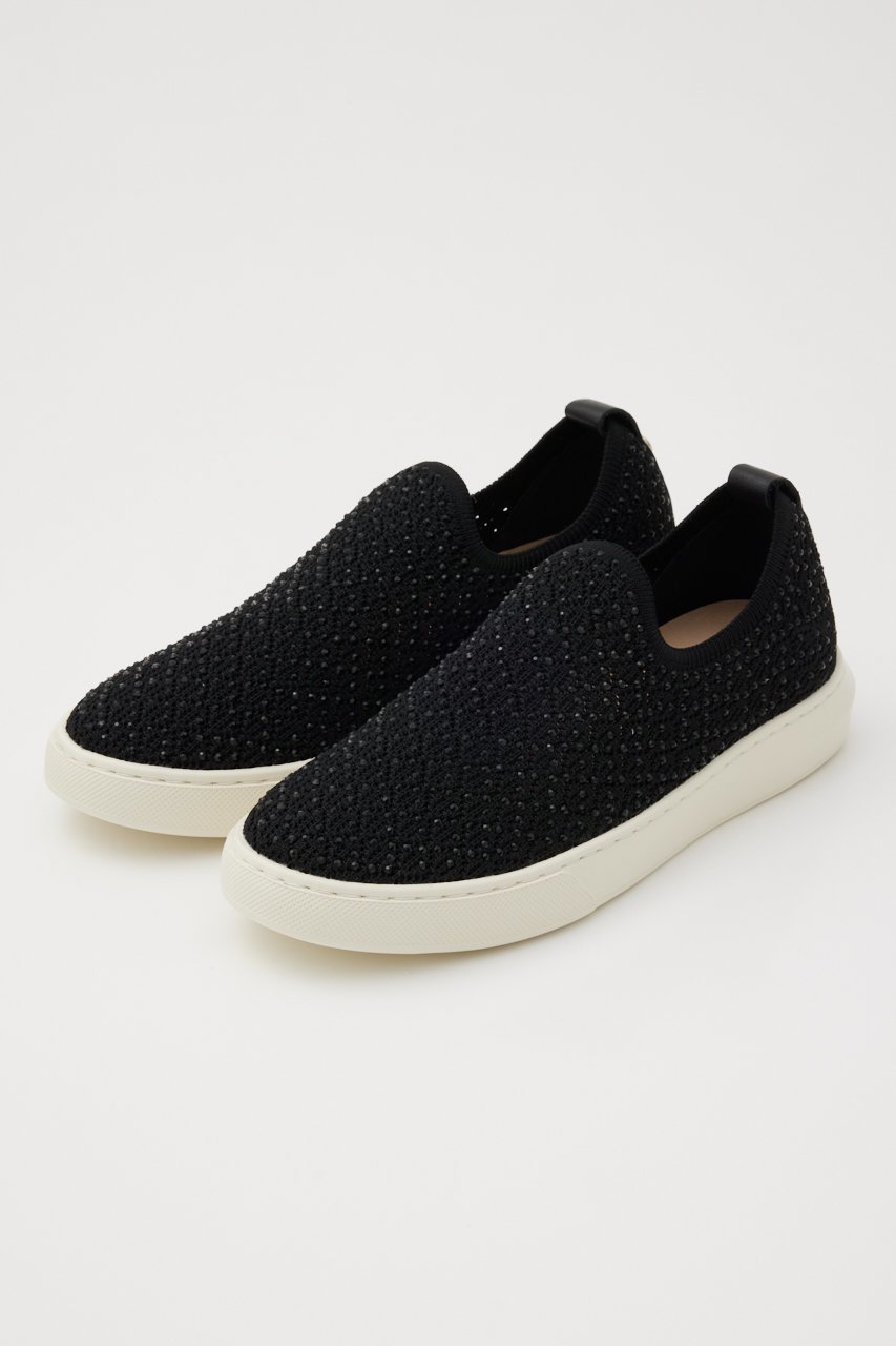 【スタッカート/STACCATO】のライトメッシュスリッポン インテリア・キッズ・メンズ・レディースファッション・服の通販 founy(ファニー) 　ファッション　Fashion　レディースファッション　WOMEN　クリスタル　Crystal　ストーン　Stone　スニーカー　Sneakers　スリッポン　Slip-Ons　フィット　Fit　定番　Standard　NEW・新作・新着・新入荷　New Arrivals　軽量　Lightweight　ブラック|ID: prp329100003889789 ipo3291000000031616795