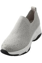 【スタッカート/STACCATO】のMIXニットハイスリッポン 人気、トレンドファッション・服の通販 founy(ファニー) ファッション Fashion レディースファッション Fashion for Women トップス・カットソー Cut & Sew Tops ニット Knit Tops & Sweaters グラデーション Gradient, Ombre ストーン Stone, Gem-Like スニーカー Sneakers, Trainers スリッポン Slip-On, Loafer フィット Fit, Slim Fit thumbnail グレー|ID: prp329100003889790 ipo3291000000035615115