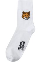 【メゾン キツネ/MAISON KITSUNE】の【UNISEX】FOX HEAD ソックス ホワイト|ID: prp329100003889837 ipo3291000000032852884