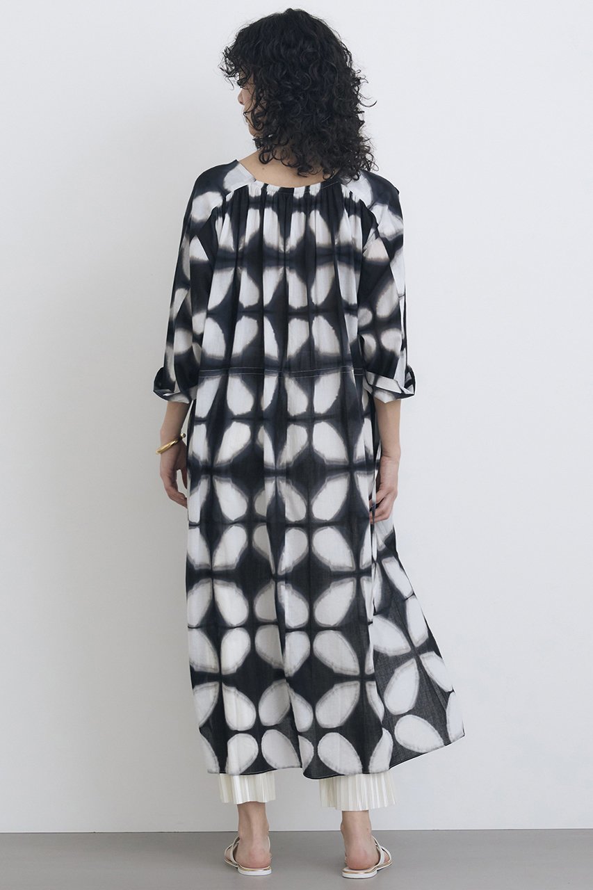 【ハウス オブ ロータス/HOUSE OF LOTUS】のクランプダイカフタンワンピース 人気、トレンドファッション・服の通販 founy(ファニー) 　ファッション　Fashion　レディースファッション　Fashion for Women　ワンピース　Dresses　チュニック　Tunic Tops & Dresses　春　Spring　ギャザー　Gathered, Ruffled　グラデーション　Gradient, Ombre　ストライプ　Stripe, Striped Pattern　スリット　Slit, Slit Detail　チュニック　Tunic, Long Top　ロング　Long, Long-Length　S/S・春夏　SS, Spring/Summer, Warm Season　再入荷　Restock / Back in Stock　おすすめ　Recommended / Our Picks　夏　Summer　other-8|ID: prp329100003889851 ipo3291000000032807159