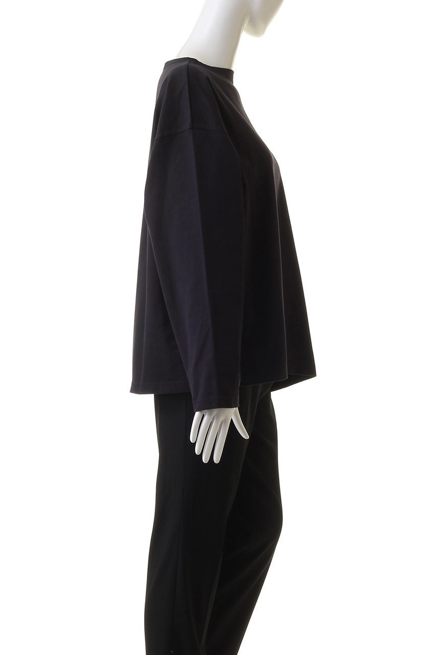 【イレーヴ/YLEVE】の【UNISEX】【Y】オーガニックコットン ジャージー ボートネック プルオーバー 人気、トレンドファッション・服の通販 founy(ファニー) 　ファッション　Fashion　レディースファッション　WOMEN　トップス・カットソー　Tops/Tshirt　シャツ/ブラウス　Shirts/Blouses　ロング / Tシャツ　T-Shirts　プルオーバー　Pullover　カットソー　Cut and Sewn　ユニセックス　Unisex　ジャージー　Jersey　スリーブ　Sleeve　ボトム　Bottom　ロング　Long　無地　Plain Color　other-3|ID: prp329100003889856 ipo3291000000031376610