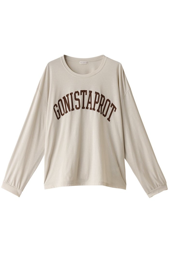 【プロタゴニスタ/PROTAGONISTA】のGONISTAPROT プリント ロング Tシャツ インテリア・キッズ・メンズ・レディースファッション・服の通販 founy(ファニー) https://founy.com/ ファッション Fashion レディースファッション WOMEN トップス・カットソー Tops/Tshirt シャツ/ブラウス Shirts/Blouses ロング / Tシャツ T-Shirts カットソー Cut and Sewn おすすめ Recommend スリーブ Sleeve フロント Front プリント Print ロング Long |ID: prp329100003889857 ipo3291000000029959942