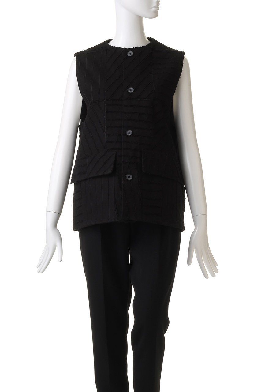 【ヨーク/YOKE】の【UNISEX】ボンディング オパール ワーク ベスト 人気、トレンドファッション・服の通販 founy(ファニー) 　ファッション　Fashion　レディースファッション　WOMEN　アウター　Coat Outerwear　ジャケット　Jackets　ユニセックス　Unisex　ジャケット　Jacket　フランス　France　ベスト　Vest　ボンディング　Bonding　ワーク　Work　夏　Summer　春　Spring　S/S・春夏　Ss・Spring/Summer　other-2|ID: prp329100003889858 ipo3291000000031376621
