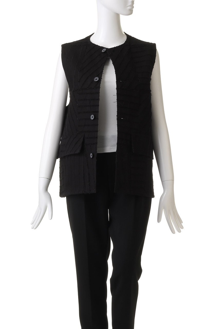 【ヨーク/YOKE】の【UNISEX】ボンディング オパール ワーク ベスト 人気、トレンドファッション・服の通販 founy(ファニー) 　ファッション　Fashion　レディースファッション　WOMEN　アウター　Coat Outerwear　ジャケット　Jackets　ユニセックス　Unisex　ジャケット　Jacket　フランス　France　ベスト　Vest　ボンディング　Bonding　ワーク　Work　夏　Summer　春　Spring　S/S・春夏　Ss・Spring/Summer　other-7|ID: prp329100003889858 ipo3291000000031376631