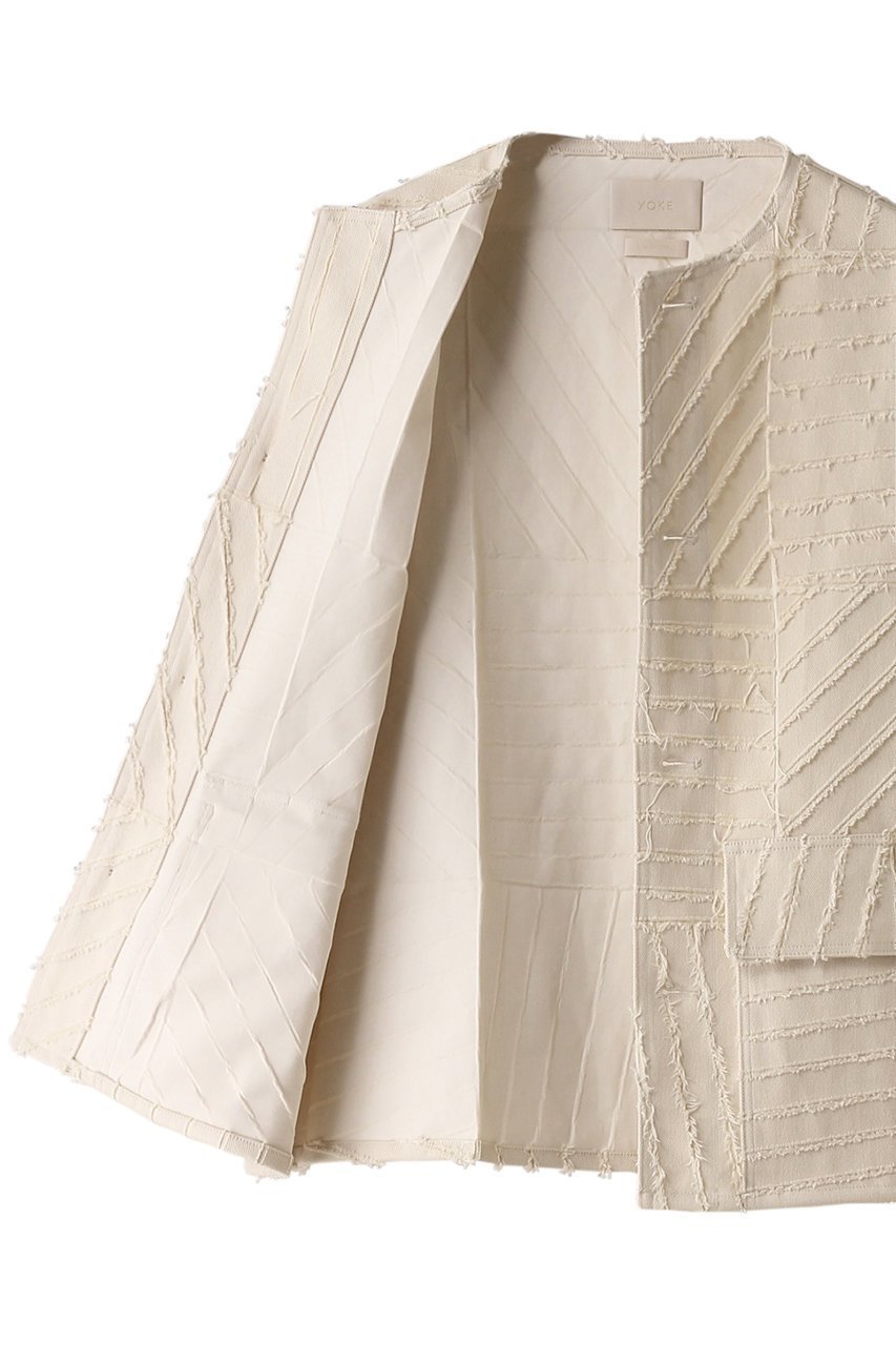 【ヨーク/YOKE】の【UNISEX】ボンディング オパール ワーク ベスト 人気、トレンドファッション・服の通販 founy(ファニー) ファッション Fashion レディースファッション Fashion for Women アウター Coat / Outerwear Collection レディースジャケット・軽アウター Jackets ユニセックス Unisex, Genderless ジャケット Jacket, Outerwear フランス France, French ベスト Vest, Waistcoat ボンディング Bonding, Bonded Fabric ワーク Workwear, Utility Style 夏 Summer 春 Spring S/S・春夏 SS, Spring/Summer, Warm Season other-6|ID: prp329100003889858 ipo3291000000034960119