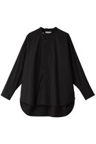 【ミディウミソリッド/MIDIUMISOLID】のband collar shirt シャツ black|ID:prp329100003889881
