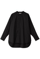 【ミディウミソリッド/MIDIUMISOLID】のband collar shirt シャツ black|ID: prp329100003889881 ipo3291000000028482956