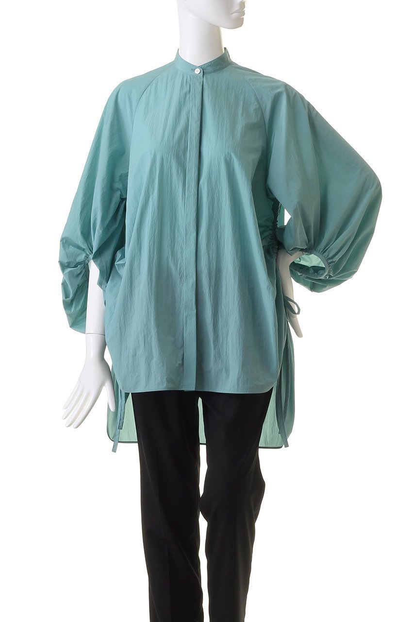 【ル フィル/LE PHIL】のライトナイロンボリュームスリーブブラウス 人気、トレンドファッション・服の通販 founy(ファニー) ファッション Fashion レディースファッション Fashion for Women トップス・カットソー Cut & Sew Tops シャツ・ブラウス・オフィスカジュアル Elegant Blouses & Button-Ups ボリューム袖・フリルスリーブブラウス Voluminous & Ruffle Sleeves / Puffy Sleeve Tops ギャザー Gathered, Ruffled スリーブ Sleeve, Long Sleeve / Short Sleeve タフタ Taffeta, Structured Fabric ロング Long, Long-Length 軽量 Lightweight, Ultra Light other-2|ID: prp329100003889883 ipo3291000000032912266