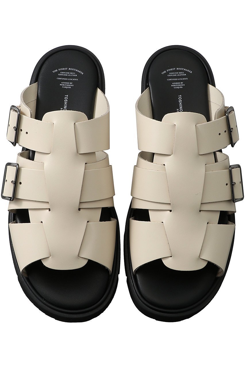 【ビューティフルシューズ/BEAUTIFUL SHOES】のGURKHA SANDALS (GLOXI CUT SOLE) インテリア・キッズ・メンズ・レディースファッション・服の通販 founy(ファニー) 　ファッション　Fashion　レディースファッション　WOMEN　オイル　Oil　サンダル　Sandals　軽量　Lightweight　アイボリー|ID: prp329100003890762 ipo3291000000025635993