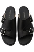 【ビューティフルシューズ/BEAUTIFUL SHOES】のDOUBLE BELT SANDALS 人気、トレンドファッション・服の通販 founy(ファニー) ファッション Fashion レディースファッション Fashion for Women オイル Body Oil サンダル Sandals, Summer Shoes ライニング Inner Lining, Inner Fabric, Lined thumbnail ブラック|ID: prp329100003890763 ipo3291000000032770940
