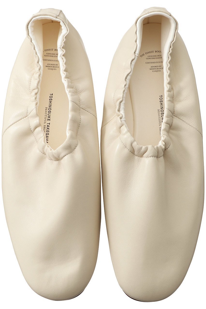 【ビューティフルシューズ/BEAUTIFUL SHOES】のBALLET SHOES インテリア・キッズ・メンズ・レディースファッション・服の通販 founy(ファニー) 　ファッション　Fashion　レディースファッション　Fashion for Women　シューズ　Shoes, Footwear　シンプル　Simple, Minimal　バレエ　Ballet, Ballet Style　フェミニン　Feminine, Girly　フラット　Flat, Flat Shoes　モチーフ　Motif, Design Theme　エクリュ|ID: prp329100003890769 ipo3291000000032771386