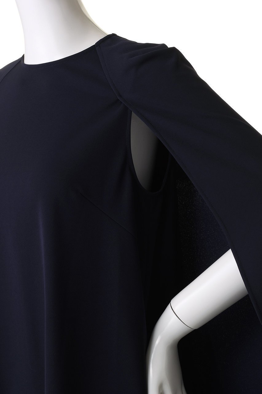 【ル フィル/LE PHIL】のケープドレス 人気、トレンドファッション・服の通販 founy(ファニー) 　ファッション　Fashion　レディースファッション　Fashion for Women　ワンピース　Dresses　フォーマル・パーティードレス・結婚式用ドレス　Elegant & Casual Dresses　チュニック　Tunic Tops & Dresses　クラシカル　Classical, Vintage-Inspired　チュニック　Tunic, Long Top　ドレス　Dress, One-Piece　フレア　Flare, Flared　エレガント 上品　Elegant　other-5|ID: prp329100003890788 ipo3291000000032891462