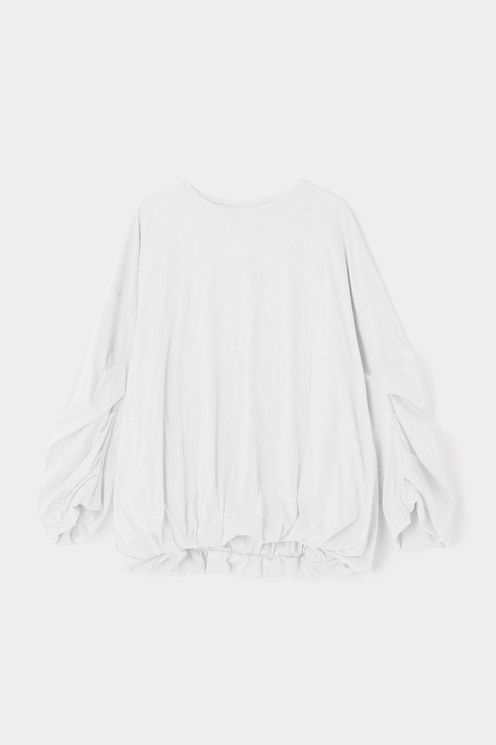 【ル フィル/LE PHIL】のライトジャージプルオーバー インテリア・キッズ・メンズ・レディースファッション・服の通販 founy(ファニー) https://founy.com/ ファッション Fashion レディースファッション WOMEN トップス・カットソー Tops/Tshirt シャツ/ブラウス Shirts/Blouses ロング / Tシャツ T-Shirts プルオーバー Pullover カットソー Cut and Sewn おすすめ Recommend ギャザー Gather ジャージー Jersey スリーブ Sleeve バルーン Balloon ロング Long |ID: prp329100003890789 ipo3291000000030865752