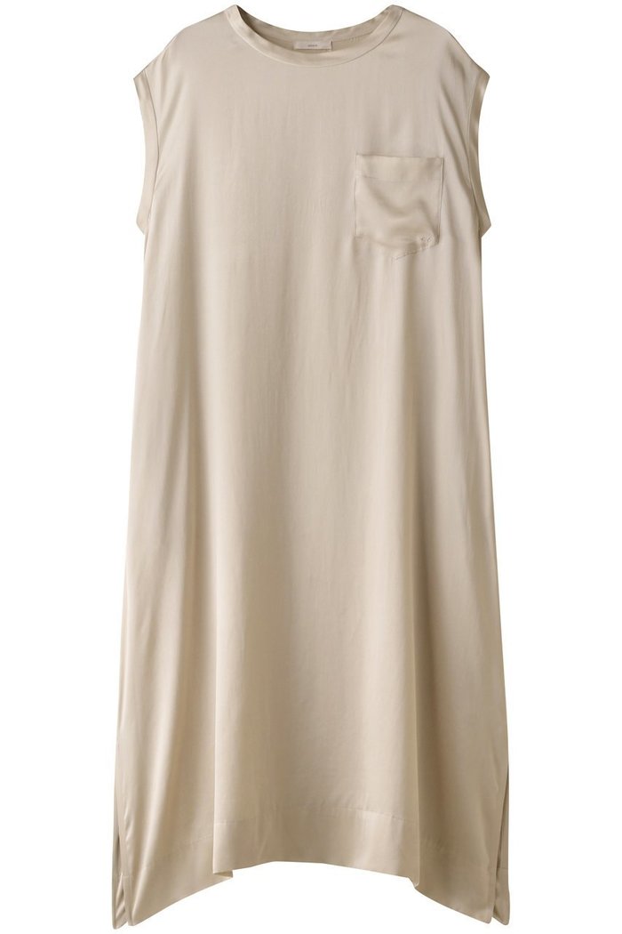 【エブール/ebure】の【Living】ウォッシャブルシルク フレンチスリーブワンピース インテリア・キッズ・メンズ・レディースファッション・服の通販 founy(ファニー) https://founy.com/ ファッション Fashion レディースファッション Fashion for Women ワンピース Dresses チュニック Tunic Tops & Dresses シルク Silk, 100% Silk スリット Slit, Slit Detail チュニック Tunic, Long Top ポケット Pocket, Pocket Detail エレガント 上品 Elegant 定番 Standard, Basic Item |ID: prp329100003890816 ipo3291000000036671952