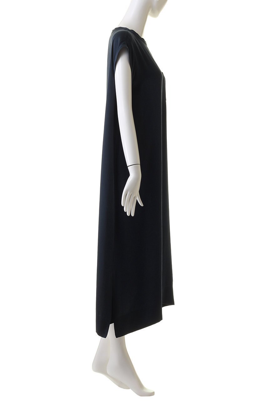 【エブール/ebure】の【Living】ウォッシャブルシルク フレンチスリーブワンピース 人気、トレンドファッション・服の通販 founy(ファニー) 　ファッション　Fashion　レディースファッション　Fashion for Women　ワンピース　Dresses　チュニック　Tunic Tops & Dresses　シルク　Silk, 100% Silk　スリット　Slit, Slit Detail　チュニック　Tunic, Long Top　ポケット　Pocket, Pocket Detail　エレガント 上品　Elegant　定番　Standard, Basic Item　other-3|ID: prp329100003890816 ipo3291000000036671960