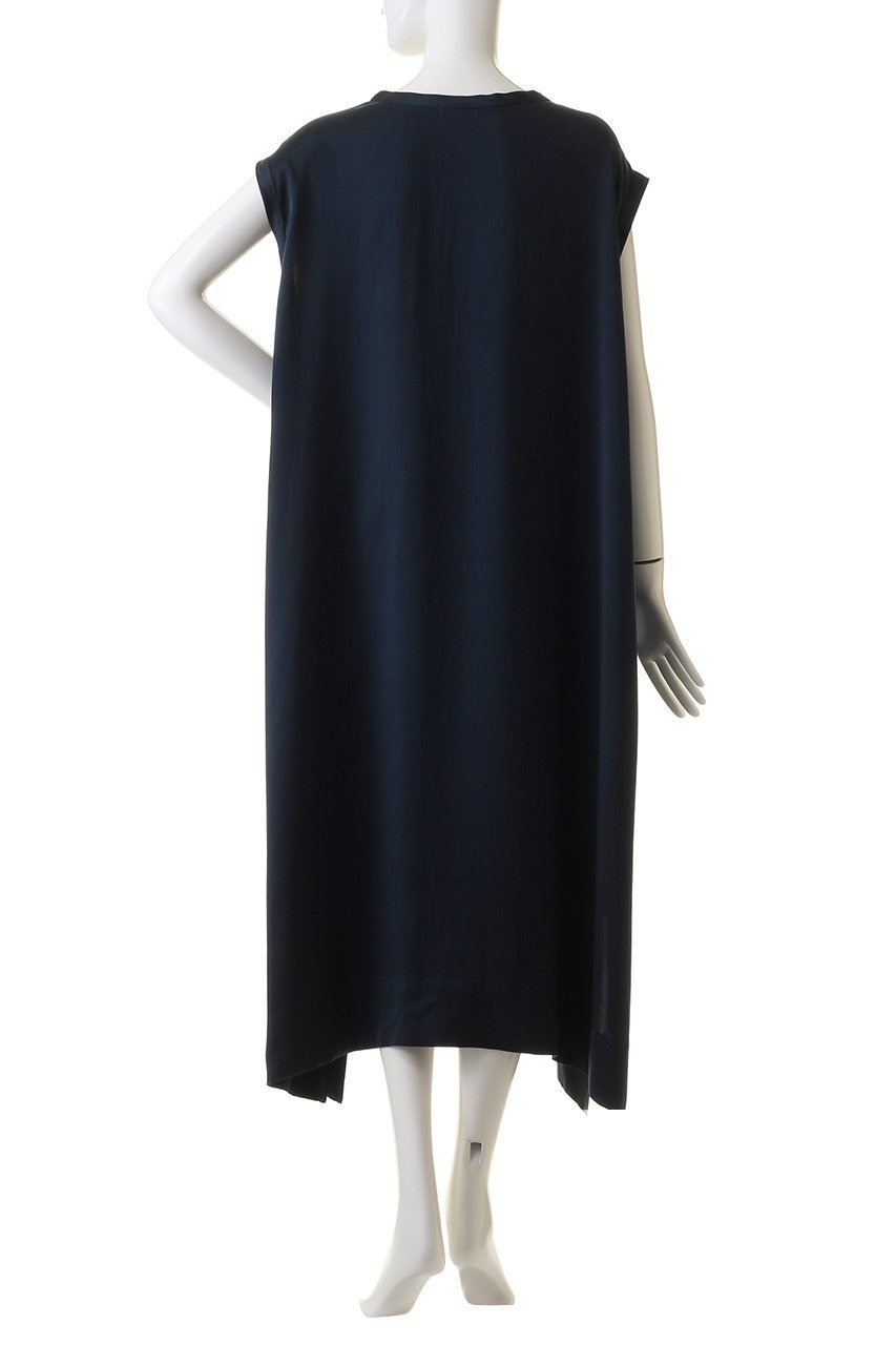 【エブール/ebure】の【Living】ウォッシャブルシルク フレンチスリーブワンピース 人気、トレンドファッション・服の通販 founy(ファニー) 　ファッション　Fashion　レディースファッション　Fashion for Women　ワンピース　Dresses　チュニック　Tunic Tops & Dresses　シルク　Silk, 100% Silk　スリット　Slit, Slit Detail　チュニック　Tunic, Long Top　ポケット　Pocket, Pocket Detail　エレガント 上品　Elegant　定番　Standard, Basic Item　other-4|ID: prp329100003890816 ipo3291000000036671961