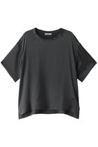 【エブール/ebure】の【Living】ウォッシャブルシルク Tブラウス グレー|ID: prp329100003890818 ipo3291000000035368520