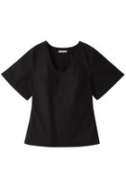 【バイ マレーネ ビルガー/BY MALENE BIRGER】のLUNAE オーガニックコットン シャツ ブラック|ID: prp329100003890824 ipo3291000000032929589