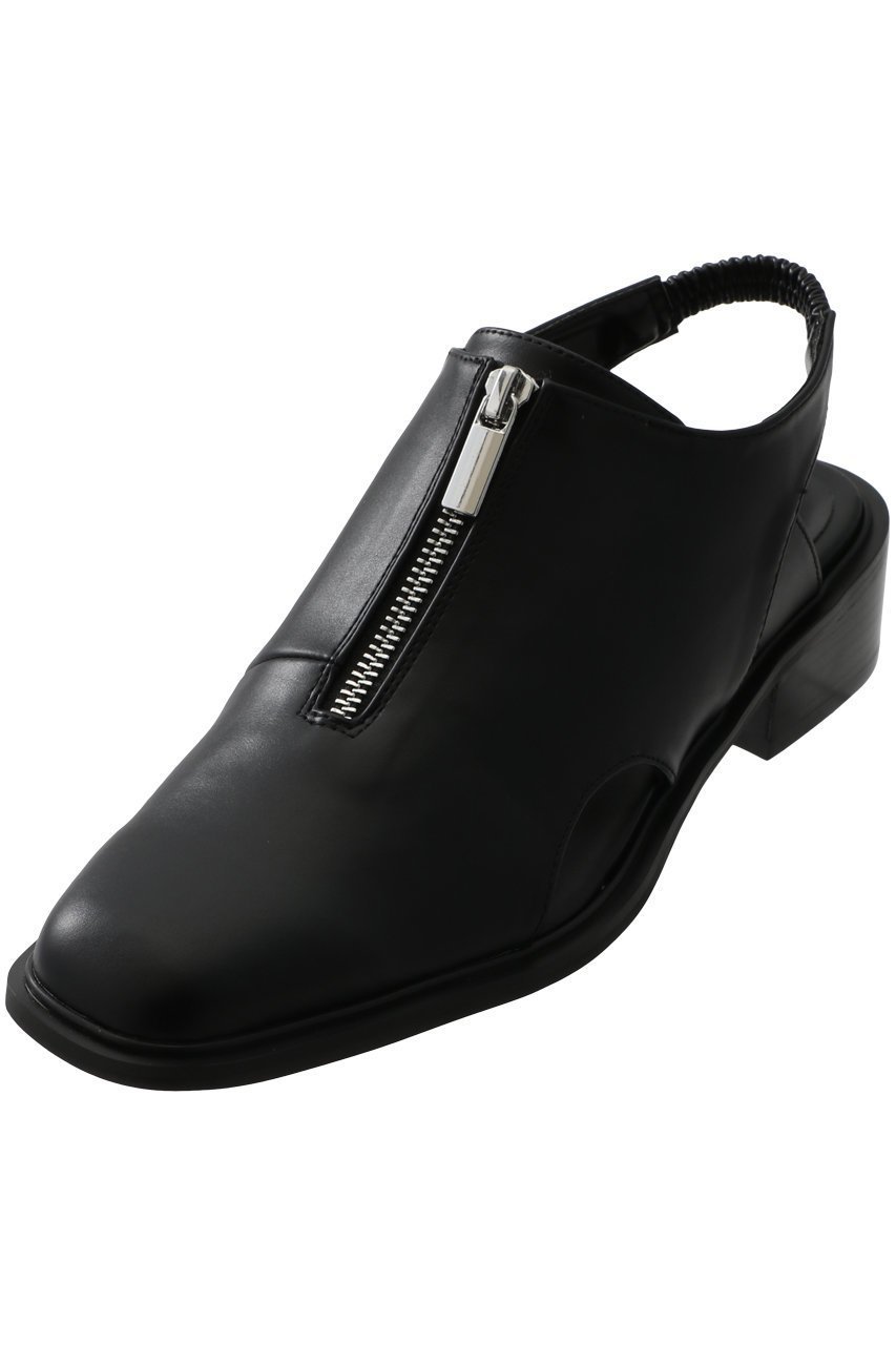 【リムアーク/RIM.ARK】のCutting mannish shoes/シューズ インテリア・キッズ・メンズ・レディースファッション・服の通販 founy(ファニー) 　ファッション　Fashion　レディースファッション　WOMEN　カッティング　Cutting　サンダル　Sandals　シューズ　Shoes　スタイリッシュ　Stylish　フラット　Flat　ブラック|ID: prp329100003890852 ipo3291000000032377275
