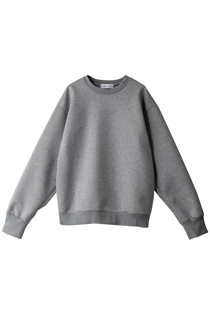 【リムアーク/RIM.ARK】のSlit sweat PO/プルオーバー インテリア・キッズ・メンズ・レディースファッション・服の通販 founy(ファニー) ファッション Fashion レディースファッション Fashion for Women トップス・カットソー Cut & Sew Tops シャツ・ブラウス・オフィスカジュアル Elegant Blouses & Button-Ups レディースパーカー・カジュアルフーディー Casual Hoodies & Sweatshirts カジュアルプルオーバー・ニットトップス Pullovers & Knit Tops / Casual Pullovers スウェット・クルーネックトップス Sweatshirts & Crewnecks / Relaxed Fit Sweat Tops おすすめ Recommended / Our Picks スウェット / スエット Sweatshirt, Sweatwear スリット Slit, Slit Detail スリーブ Sleeve, Long Sleeve / Short Sleeve ベーシック Basic, Essential ロング Long, Long-Length エレガント 上品 Elegant グレー|ID: prp329100003890857 ipo3291000000032905582