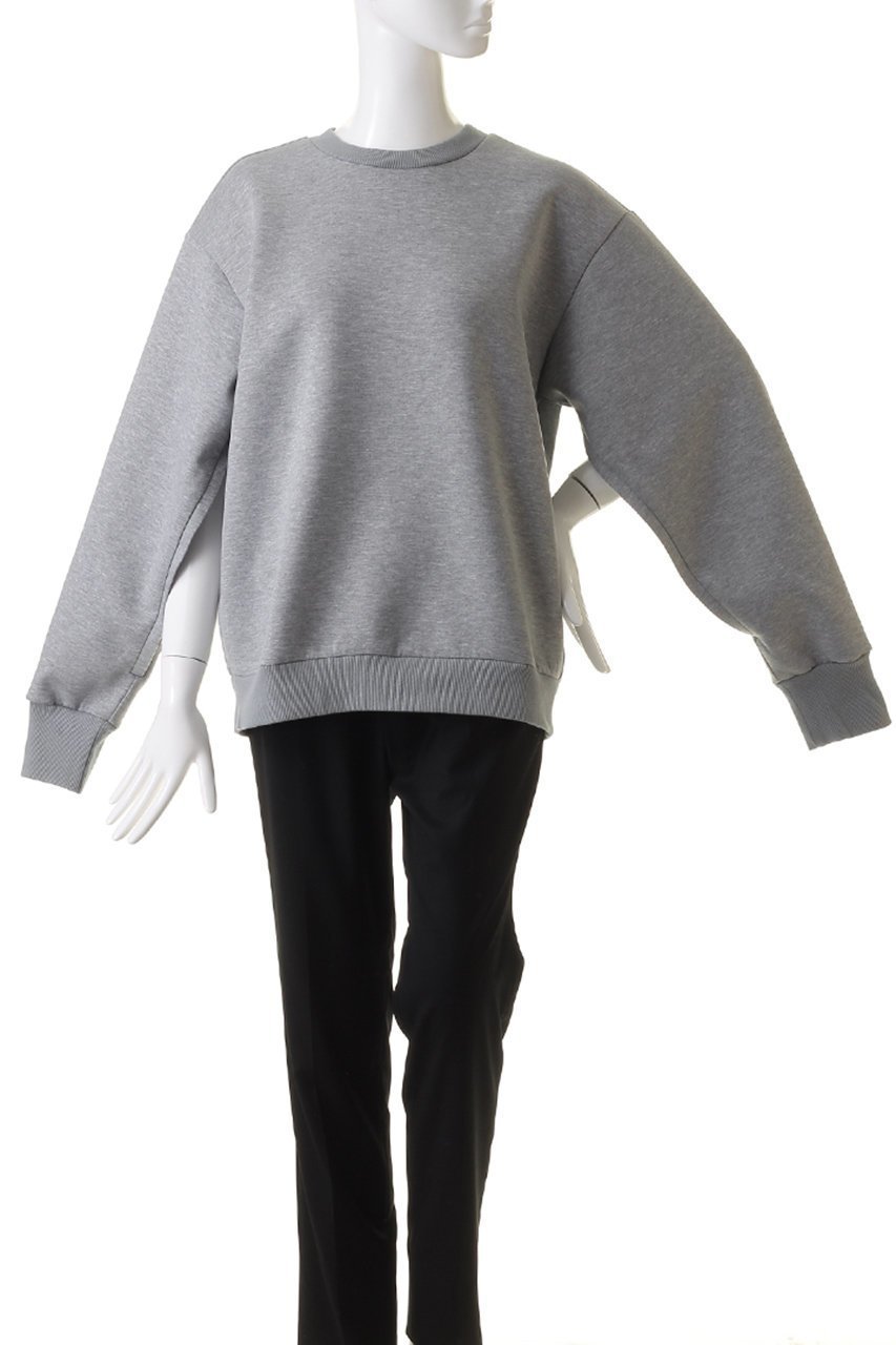 【リムアーク/RIM.ARK】のSlit sweat PO/プルオーバー 人気、トレンドファッション・服の通販 founy(ファニー) ファッション Fashion レディースファッション Fashion for Women トップス・カットソー Cut & Sew Tops シャツ・ブラウス・オフィスカジュアル Elegant Blouses & Button-Ups レディースパーカー・カジュアルフーディー Casual Hoodies & Sweatshirts カジュアルプルオーバー・ニットトップス Pullovers & Knit Tops / Casual Pullovers スウェット・クルーネックトップス Sweatshirts & Crewnecks / Relaxed Fit Sweat Tops おすすめ Recommended / Our Picks スウェット / スエット Sweatshirt, Sweatwear スリット Slit, Slit Detail スリーブ Sleeve, Long Sleeve / Short Sleeve ベーシック Basic, Essential ロング Long, Long-Length エレガント 上品 Elegant other-6|ID: prp329100003890857 ipo3291000000032905599