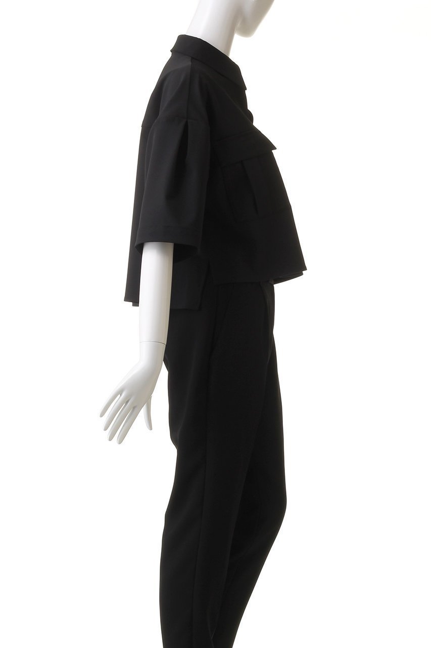 【リムアーク/RIM.ARK】のNeck design box tops/トップス 人気、トレンドファッション・服の通販 founy(ファニー) ファッション Fashion レディースファッション Fashion for Women トップス・カットソー Cut & Sew Tops シャツ・ブラウス・オフィスカジュアル Elegant Blouses & Button-Ups インナー Innerwear スリーブ Sleeve, Long Sleeve / Short Sleeve ツイル Twist, Twisted Detail ドレス Dress, One-Piece バランス Balance, Style Balance ルーズ Loose, Oversized ロング Long, Long-Length other-3|ID: prp329100003890858 ipo3291000000032882160