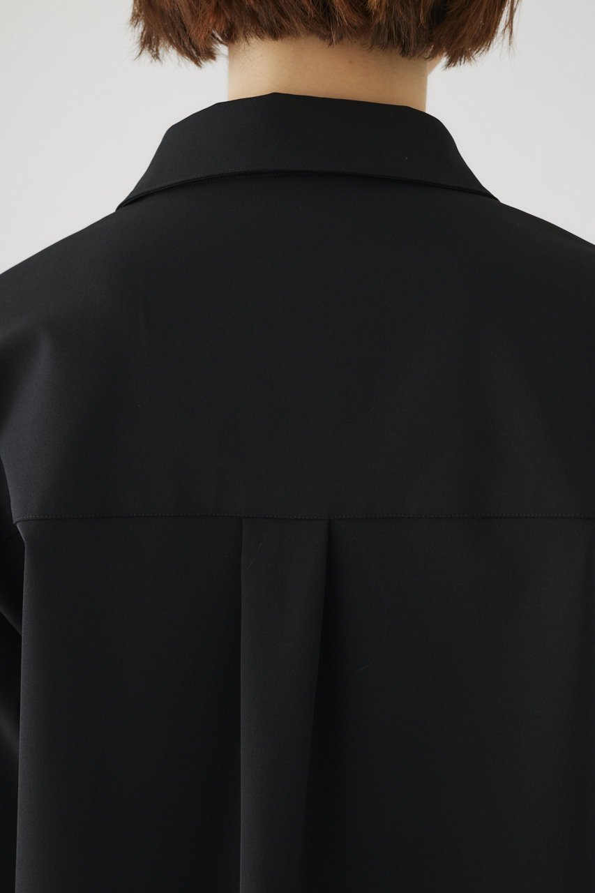 【リムアーク/RIM.ARK】のNeck design box tops/トップス 人気、トレンドファッション・服の通販 founy(ファニー) ファッション Fashion レディースファッション Fashion for Women トップス・カットソー Cut & Sew Tops シャツ・ブラウス・オフィスカジュアル Elegant Blouses & Button-Ups インナー Innerwear スリーブ Sleeve, Long Sleeve / Short Sleeve ツイル Twist, Twisted Detail ドレス Dress, One-Piece バランス Balance, Style Balance ルーズ Loose, Oversized ロング Long, Long-Length other-7|ID: prp329100003890858 ipo3291000000032882176