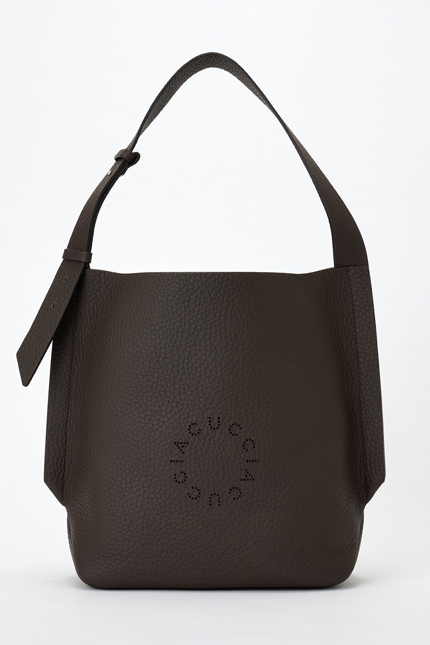 【イアクッチ/IACUCCI】のグッシオ ワンハンドルトート ALCE インテリア・キッズ・メンズ・レディースファッション・服の通販 founy(ファニー) 　ファッション　Fashion　レディースファッション　Fashion for Women　バッグ　Bags　サークル　Circle, Round Design　ショルダー　Shoulder, Shoulder Strap　シンプル　Simple, Minimal　今季　This Season, Current Season　ダークブラウン|ID: prp329100003890871 ipo3291000000036091354