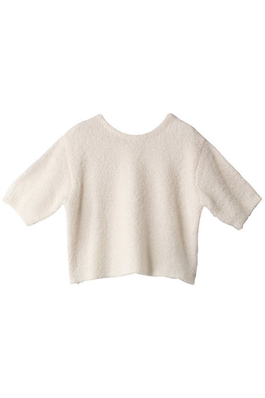 【アダワス/ADAWAS】のPAPER CHENILLE ニット Tシャツ 人気、トレンドファッション・服の通販 founy(ファニー) 　ファッション　Fashion　レディースファッション　WOMEN　トップス・カットソー　Tops/Tshirt　ニット　Knit Tops　シャツ/ブラウス　Shirts/Blouses　ロング / Tシャツ　T-Shirts　プルオーバー　Pullover　ショート　Short　シンプル　Simple　バランス　Balance　ボトム　Bottom　夏　Summer　 other-1|ID: prp329100003890884 ipo3291000000029959960