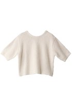 【アダワス/ADAWAS】のPAPER CHENILLE ニット Tシャツ ミルク|ID: prp329100003890884 ipo3291000000029959961