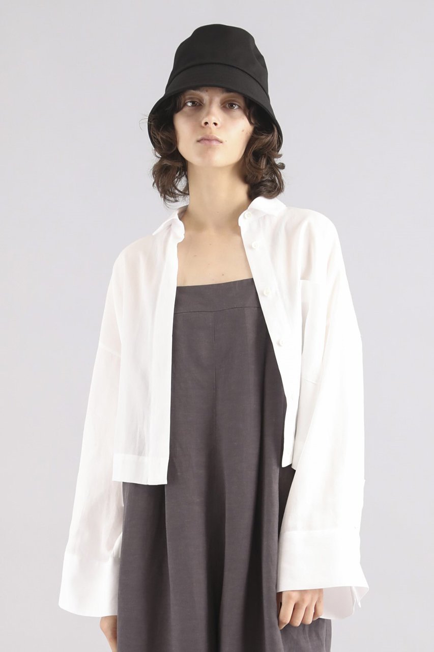 【サクラ/SACRA】のシュリンクギャバジンコットンシャツ 人気、トレンドファッション・服の通販 founy(ファニー) ファッション Fashion レディースファッション Fashion for Women トップス・カットソー Cut & Sew Tops シャツ・ブラウス・オフィスカジュアル Elegant Blouses & Button-Ups クロップド Cropped, Short Length シアー Sheer, See-Through スリーブ Sleeve, Long Sleeve / Short Sleeve トレンド Trend, Trending Now バランス Balance, Style Balance ロング Long, Long-Length ワイド Wide, Wide Fit 夏 Summer other-8|ID: prp329100003890896 ipo3291000000035367292