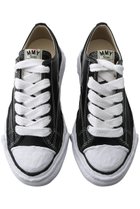 【メゾン ミハラヤスヒロ/Maison MIHARA YASUHIRO】の【UNISEX】【Maison MIHARA YASUHIRO】PETERSON 23 LOW オリジナルソール レザー ロートップスニーカー ブラック|ID: prp329100003890898 ipo3291000000034898026