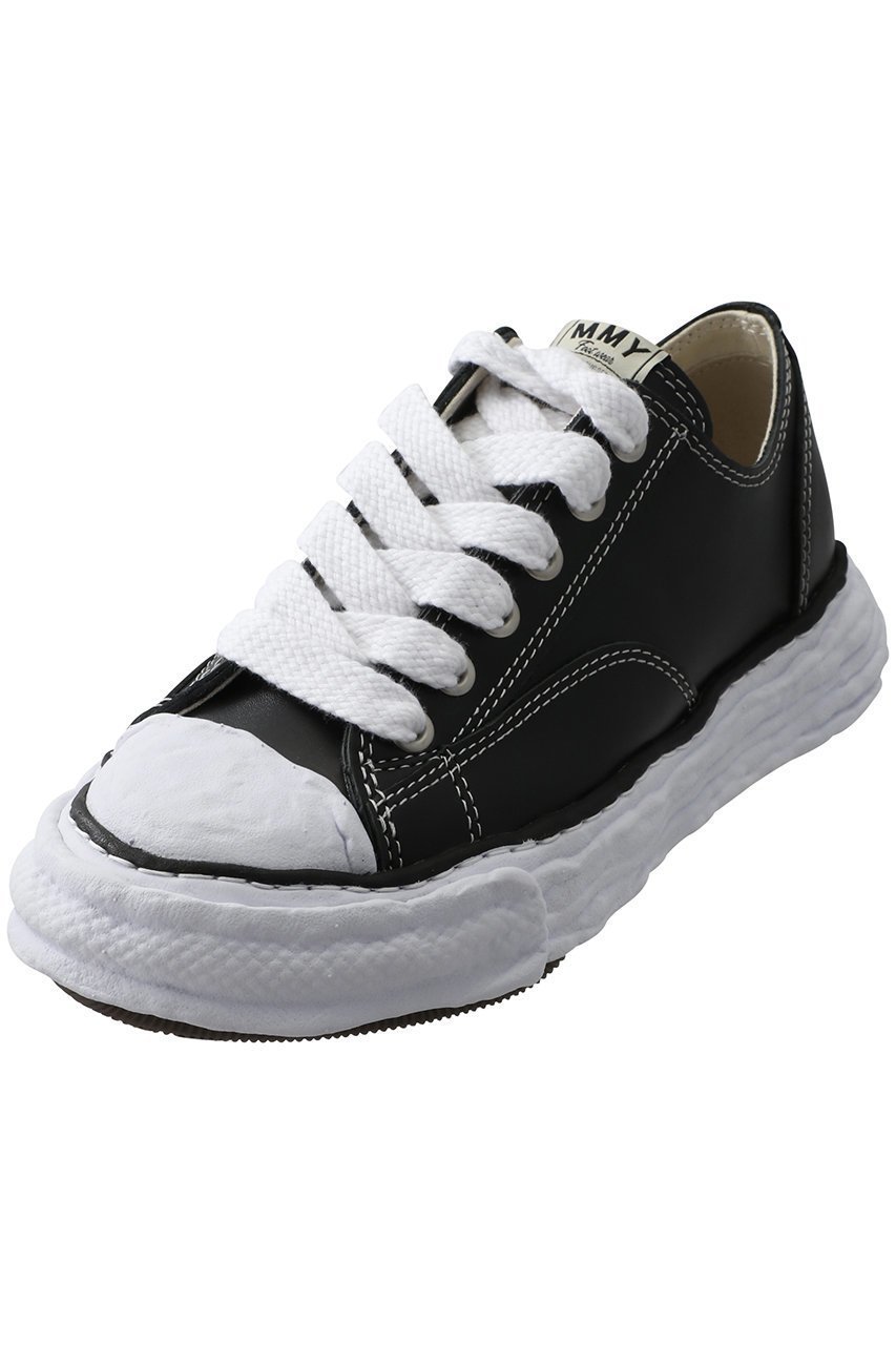 【メゾン ミハラヤスヒロ/Maison MIHARA YASUHIRO】の【UNISEX】【Maison MIHARA YASUHIRO】PETERSON 23 LOW オリジナルソール レザー ロートップスニーカー 人気、トレンドファッション・服の通販 founy(ファニー) 　ファッション　Fashion　レディースファッション　Fashion for Women　トップス・カットソー　Cut & Sew Tops　ユニセックス　Unisex, Genderless　シンプル　Simple, Minimal　スニーカー　Sneakers, Trainers　レース　Lace, Lace Fabric　other-5|ID: prp329100003890898 ipo3291000000035502558