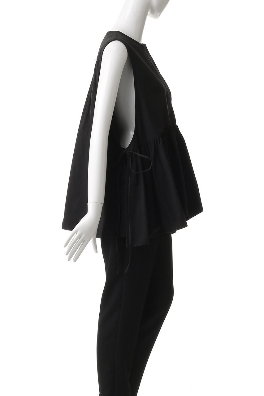 【プロタゴニスタ/PROTAGONISTA】のスリーブレス ギャザーブラウス 人気、トレンドファッション・服の通販 founy(ファニー) 　ファッション　Fashion　レディースファッション　WOMEN　トップス・カットソー　Tops/Tshirt　キャミソール / ノースリーブ　No Sleeves　シャツ/ブラウス　Shirts/Blouses　ギャザー　Gather　スリーブ　Sleeve　ノースリーブ　No Sleeve　リネン　Linen　リラックス　Relax　夏　Summer　other-3|ID: prp329100003890926 ipo3291000000031265234