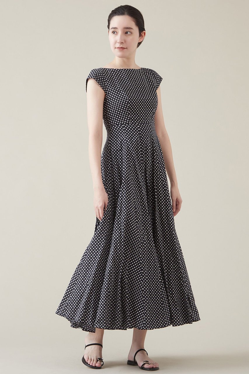 【マルティニーク/martinique】の《別注》【MARIHA】月の夢のドレス Dots 人気、トレンドファッション・服の通販 founy(ファニー) 　ファッション　Fashion　レディースファッション　Fashion for Women　ワンピース　Dresses　フォーマル・パーティードレス・結婚式用ドレス　Elegant & Casual Dresses　チュニック　Tunic Tops & Dresses　インド　Indian Textile　エレガント 上品　Elegant　コンパクト　Compact, Small Size　チュニック　Tunic, Long Top　ドレス　Dress, One-Piece　フィット　Fit, Slim Fit　フレア　Flare, Flared　別注　Limited Edition, Custom Order　ロング　Long, Long-Length　 other-1|ID: prp329100003890930 ipo3291000000032890826