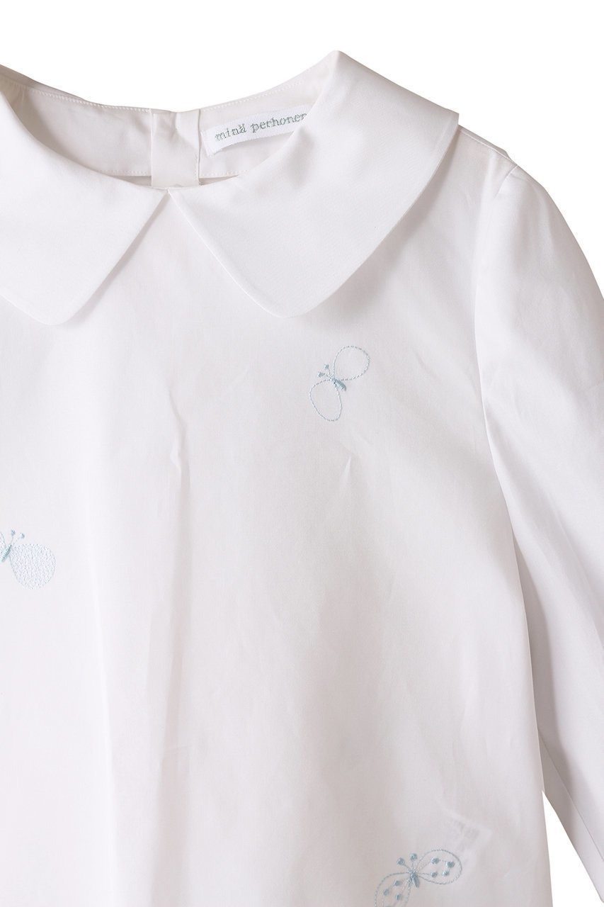 【ミナ ペルホネン/mina perhonen / KIDS】の【KIDS】choucho ブラウス 人気、トレンドファッション・服の通販 founy(ファニー) 　ファッション　Fashion　キッズファッション　Fashion for Kids　トップス・カットソー　Cut & Sew Tops　パーティ　Party, Party Style　ランダム　Random, Irregular　エレガント 上品　Elegant　other-3|ID: prp329100003892426 ipo3291000000036236816