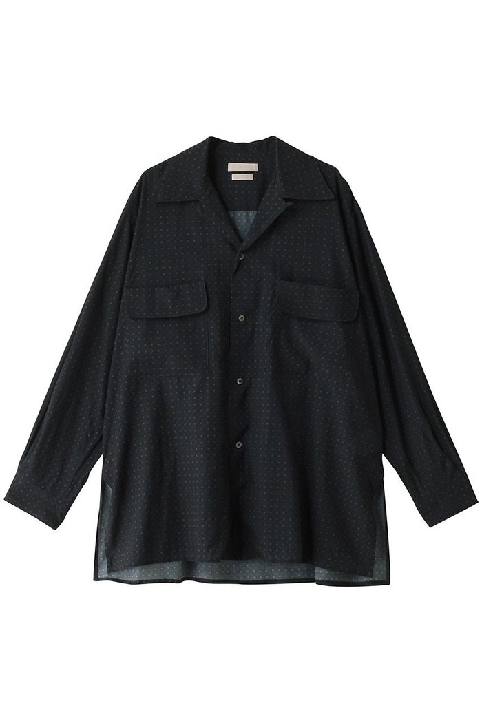 【ヨーク/YOKE】の【UNISEX】ピクセル ロープラッド オープン カラーシャツ インテリア・キッズ・メンズ・レディースファッション・服の通販 founy(ファニー) https://founy.com/ ファッション Fashion レディースファッション Fashion for Women トップス・カットソー Cut & Sew Tops シャツ・ブラウス・オフィスカジュアル Elegant Blouses & Button-Ups ユニセックス Unisex, Genderless キュプラ Cupro, Eco Fabric クラシカル Classical, Vintage-Inspired スリーブ Sleeve, Long Sleeve / Short Sleeve ポケット Pocket, Pocket Detail ロング Long, Long-Length 夏 Summer 定番 Standard, Basic Item 春 Spring S/S・春夏 SS, Spring/Summer, Warm Season 無地 Plain, Solid Color 羽織 Haori, Light Jacket |ID: prp329100003892428 ipo3291000000036401595