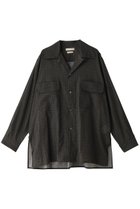 【ヨーク/YOKE】の【UNISEX】ピクセル ロープラッド オープン カラーシャツ チャコール|ID: prp329100003892428 ipo3291000000036401597