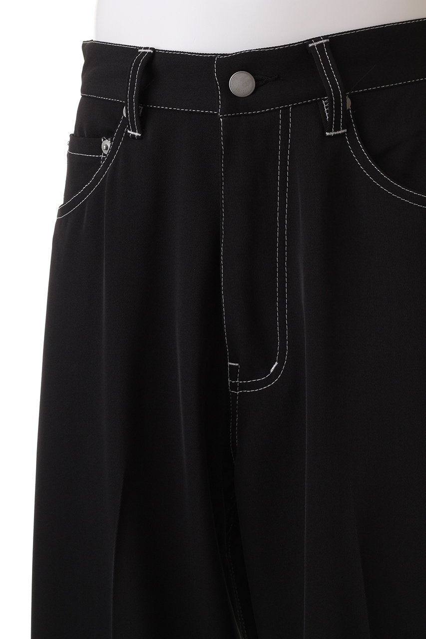 【ヨーク/YOKE / MEN】の【MEN】5P ワイドレッグ ストレートパンツ 人気、トレンドファッション・服の通販 founy(ファニー) 　ファッション　Fashion　メンズファッション　Fashion for Men　ボトムス　Bottoms　シンプル　Simple, Minimal　ストレート　Straight, Straight Cut　other-5|ID: prp329100003892429 ipo3291000000032819762