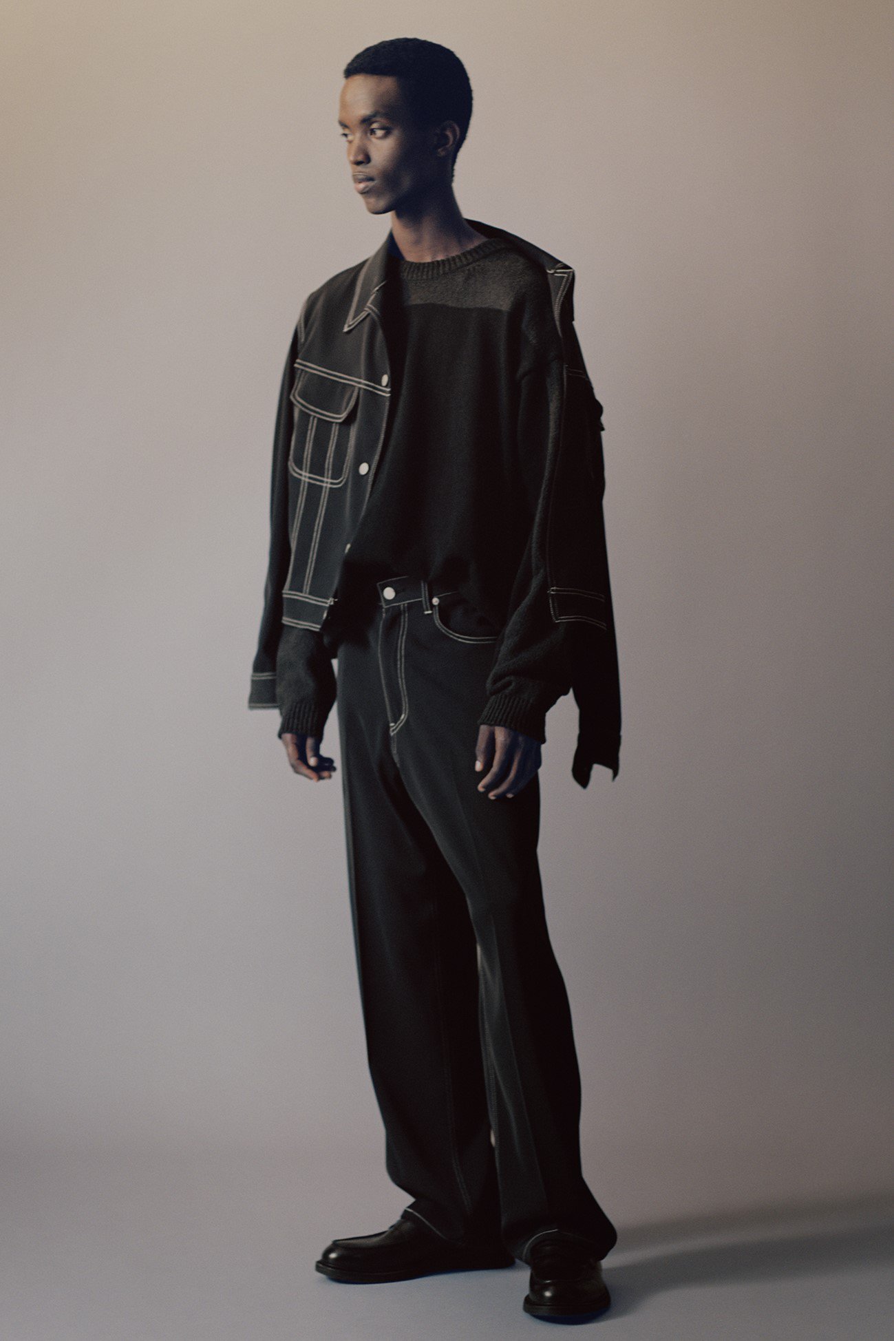 【ヨーク/YOKE / MEN】の【MEN】5P ワイドレッグ ストレートパンツ 人気、トレンドファッション・服の通販 founy(ファニー) 　ファッション　Fashion　メンズファッション　Fashion for Men　ボトムス　Bottoms　シンプル　Simple, Minimal　ストレート　Straight, Straight Cut　other-6|ID: prp329100003892429 ipo3291000000032819763
