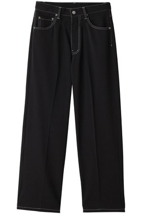 【ヨーク/YOKE】の【UNISEX】5P ワイドレッグ ストレートパンツ 人気、トレンドファッション・服の通販 founy(ファニー) ファッション Fashion レディースファッション Fashion for Women パンツ Pants & Trousers ユニセックス Unisex, Genderless シンプル Simple, Minimal ストレート Straight, Straight Cut |ID:prp329100003892429